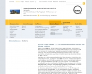 Website W. Bälz & Sohn