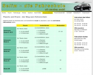 Website Fahrschule Selim