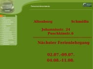 Website Fahrschule fahren fetzt.de