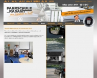 Website Rasant Fahrschule
