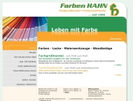 Bild Hahn GmbH + Co. KG Lack- u. Farbengrohandlung