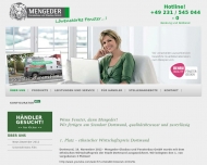Website Mengeder Fensterbau und Glasbau