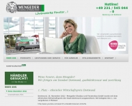 Website Mengeder Fensterbau und Glasbau