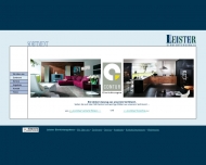 Website Leister / Leister Einrichtungshaus