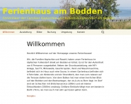 Website Ferienhaus am Bodden Kopischke/Rosahl