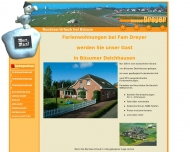Ferienwohnungen bei B?sum B?sumer-Deichhausen an der Nordsee