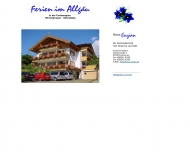 Bild Webseite Kielhorn Gerhard Ferienwohnung Obermaiselstein