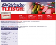 Website Schiebocker Fleischverarbeitung
