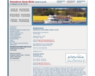 Website M�ller Reisedienst