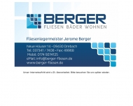 Bild Fliesenlegermeister Frieder Berger