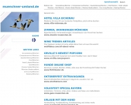 Website Touristik Information M�nchner Umland