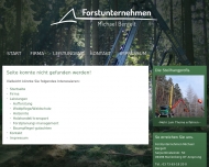 Website Forstunternehmen Bergelt