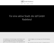 Bild Stadtbder und Freizeitanlagen Radebeul, Verwaltung - Lnitzbad
