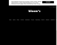 Website bloom´s Friseur, Mannheim, Ludwigshafen, Mainz, Wiesbaden, Worms