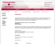 Website Fliesenstudio Hartmann
