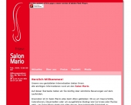 Bild Webseite Salon Mario Berlin