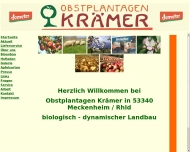 Obstplantagen Kr?mer - Demeter - Hof und Naturkost in 53340 Meckenheim
