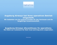 Bild Augsburg Airways GmbH & Co. KG