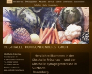 Bild Obsthalle Kunigundenberg GmbH Obst- und Gemsehandlung