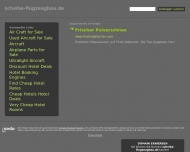 Bild Scheibe - Flugzeugbau GmbH