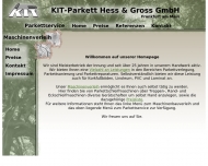 Bild Webseite Fußboden KIT-Parkett Hess & Gross Frankfurt