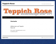 Bild Teppiche Rose Handwerksbetrieb fr Fubodenbelge