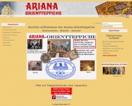 Website Ariana Orientteppiche