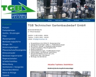 Bild TGB Technischer Gartenbaubedarf Gesellschaft mit beschrnkter Haftung