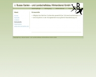 Website Busse Garten- u. Landschaftsbau, Winterdienst