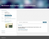 Bild Beckmann Gerd Garten- und Landschaftsbau