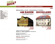Website Seminarhaus und Gästehaus HOchLLAND und AM BASSIN ...