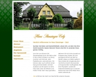 Website Gästehaus Haus Stenzinger Cely
