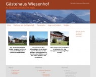 Bild Webseite Wiesenhof Obermaiselstein