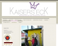 Website Kaisers Eck Restaurant