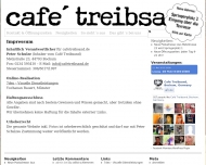 Website Gaststätte Restaurant - Treibsand