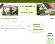 Bild Zum Grnen Baum , Fam. Lotter
