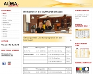 Website ALMA @Oberkassel Freizeitcenter