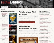 Bild Gaststtte Restaurant - Kulturhaus Der Stattbahnhof