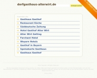 Bild Dorfgasthaus Alter Wirt