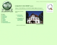 Website Gastst�tte Restaurant - Krone