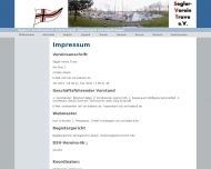 Website Restaurant im Segler Verein Trave Anita u. Hans-Jürgen Klugmann