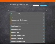 Bild Apollon Restaurant Griechische Spezialitten