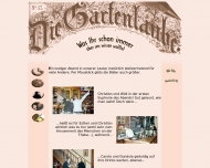 Website Gaststätte Café - Gartenlaube