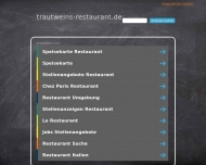 Bild Trautwein's Restaurant u. Weinstuben