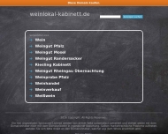 Bild Kabinett Weinlokal