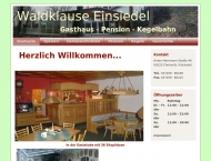 Bild Waldklause Kegelbahn und Pension