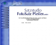 Bild Fotosatz - Satzstudio Pfeifer GmbH