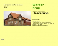 Website Gastst�tte Restaurant - Warber Krug Fam. Wilharm