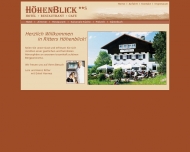 Bild Höhenblick Cafe-Restaurant Pension Ritter GmbH