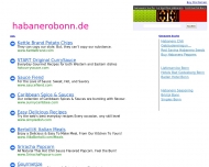 Website Habanero Restaurant und Cocktailbar